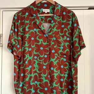 Floral Button Down Shirt Wray NYC